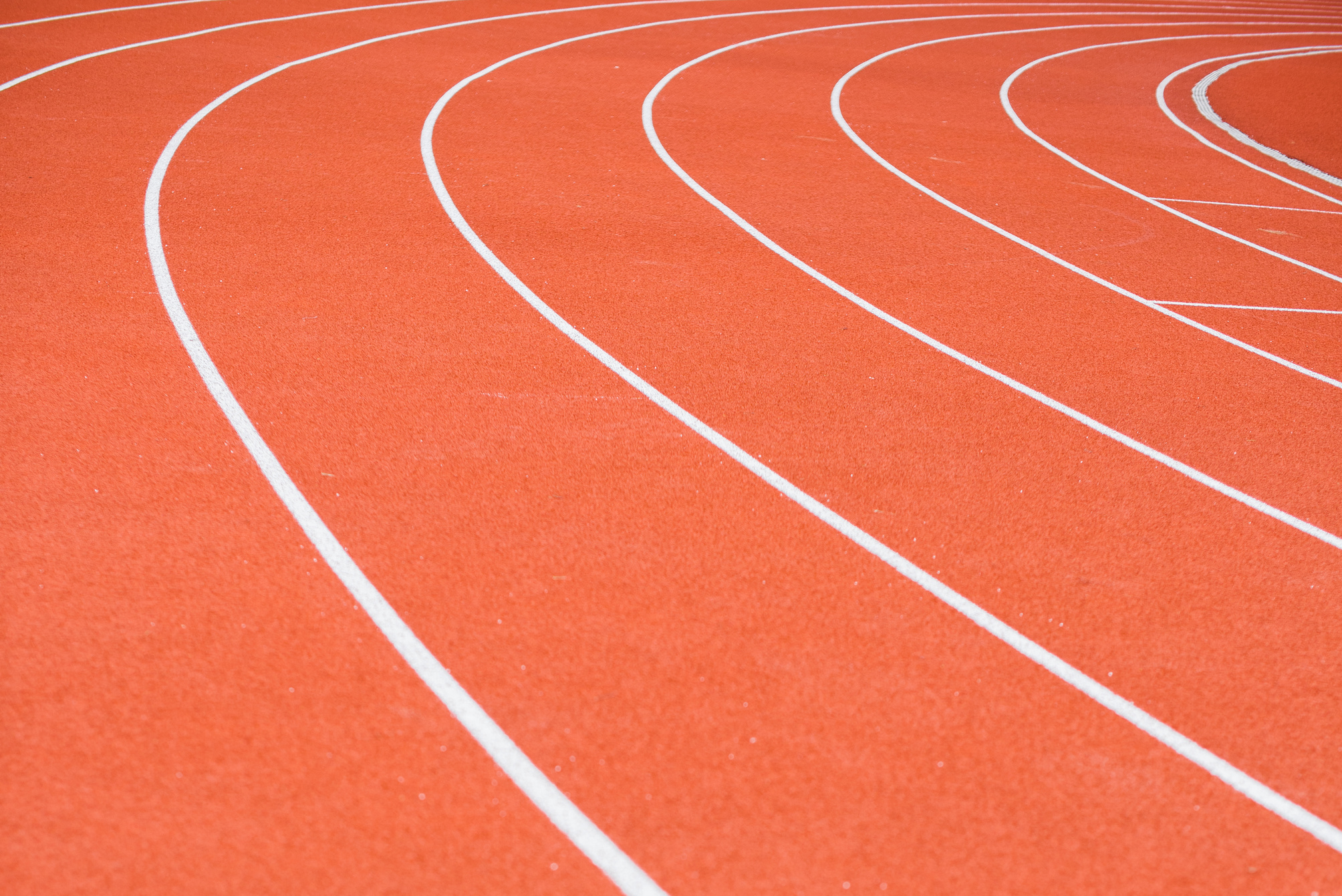 Track and Field Rubber Floor with Markings